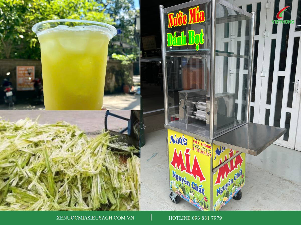 Tính Năng Nổi Bật Của Xe Nước Mía Mini Có Tủ Kính