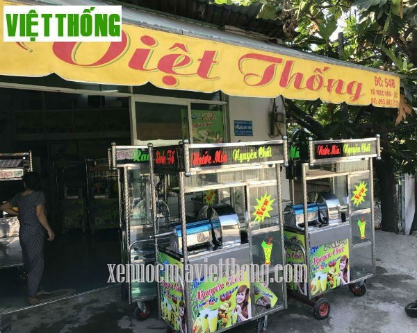 Mua xe nước mía giá rẻ tại Việt Thống