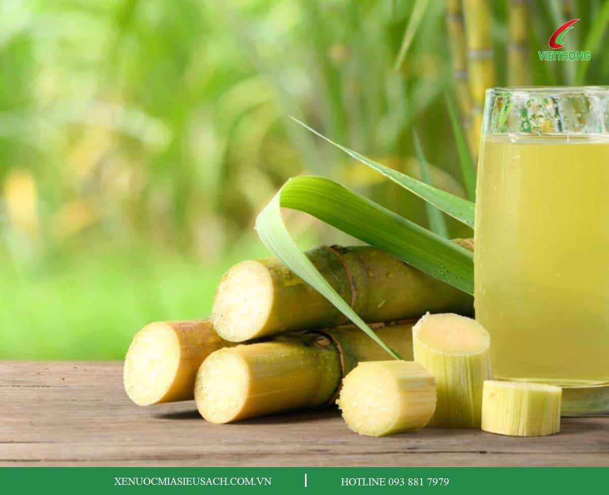 Nước mía chứa nhiều đường