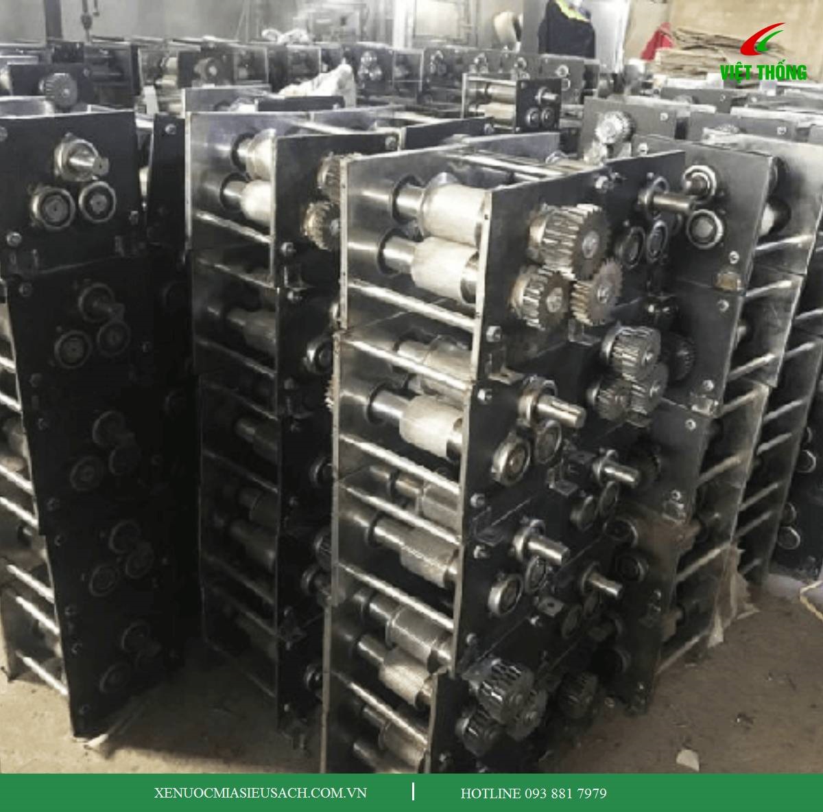 Rulo ép (Trục ép) máy ép mía