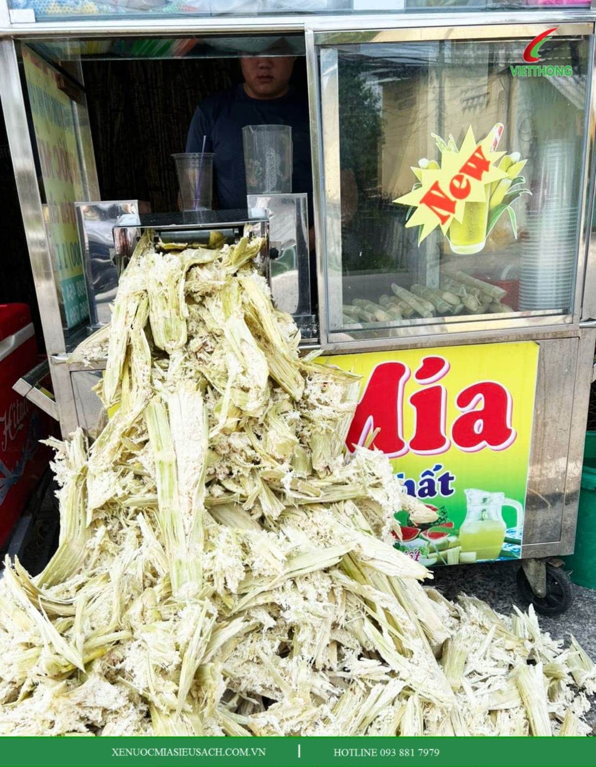 Máy ép mía công nghiệp 3 rulo ép kiệt bã đến 99%