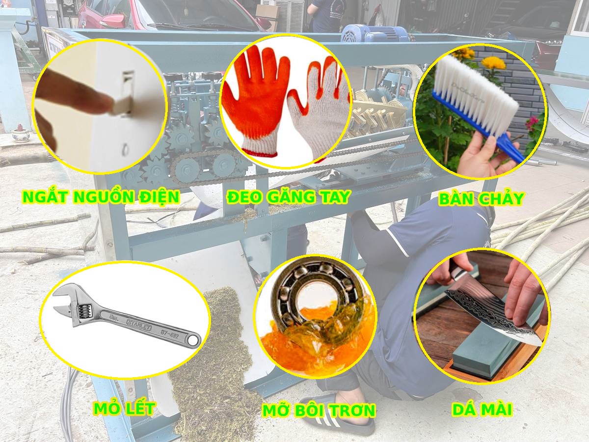 Chuẩn Bị Dụng Cụ Trước Khi Bắt Đầu