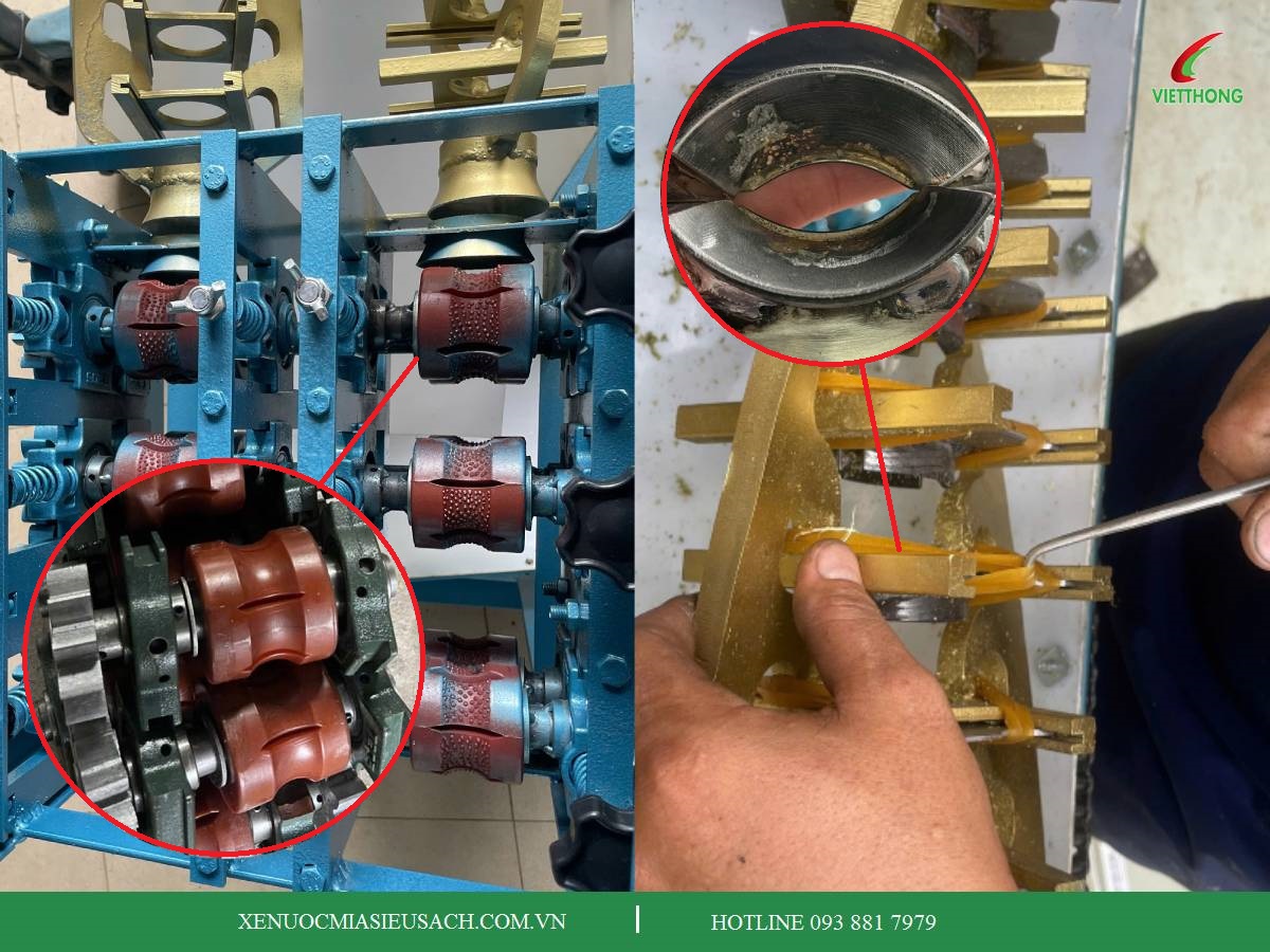 Hướng Dẫn Vệ Sinh Máy Bào Vỏ Mía