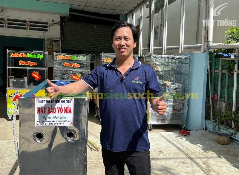 Máy Bào Vỏ Mía Tự Động