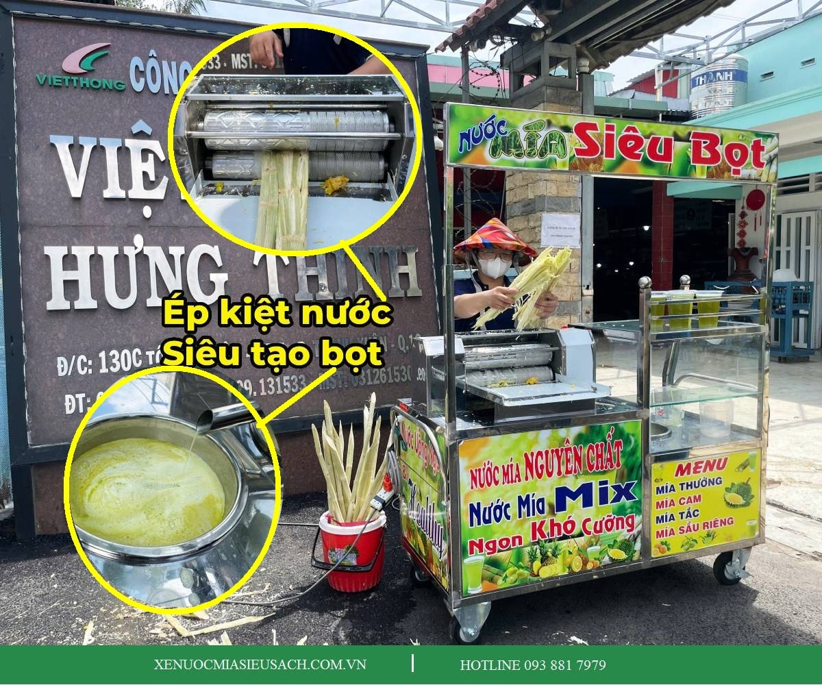 Ép kiệt nước và siêu tạo bọt